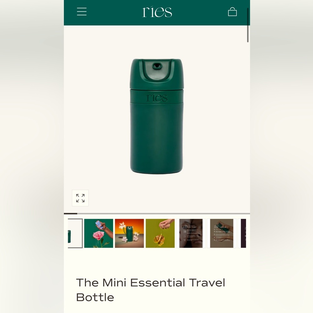 Ries Mini Essential Travel Bottle - Hair Bundle